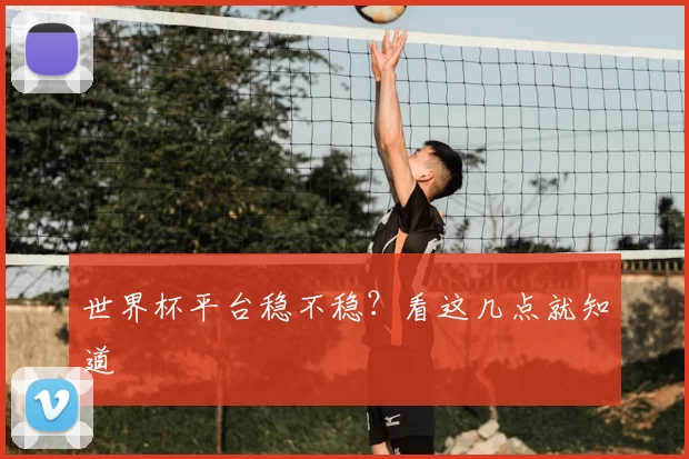 世界杯平台稳不稳？看这几点就知道