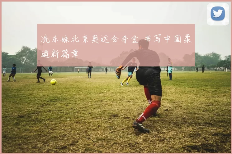 冼东妹北京奥运会夺金 书写中国柔道新篇章