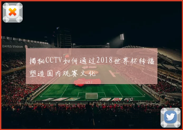 揭秘CCTV如何通过2018世界杯转播塑造国内观赛文化