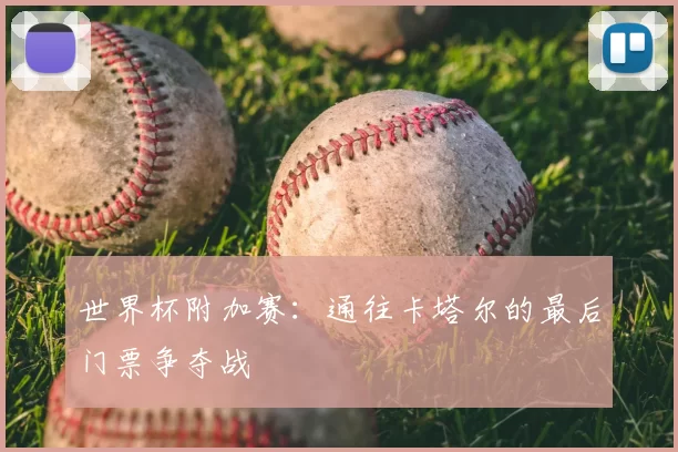 世界杯附加赛：通往卡塔尔的最后门票争夺战